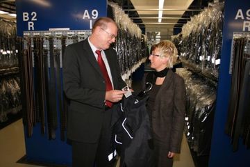 Besuch des Innenstaatssekretärs Herrn Meyerding