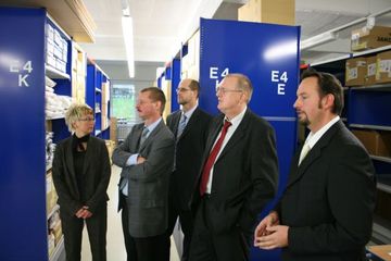 Besuch des Innenstaatssekretärs Herrn Meyerding