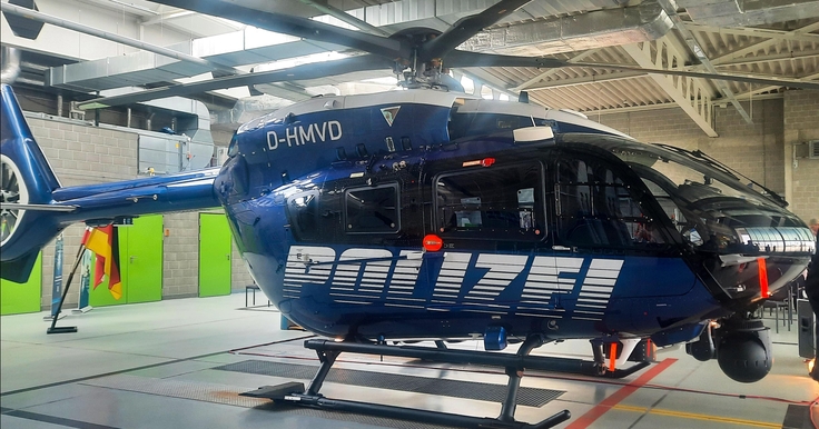 Hubschrauber, Polizeihubschrauber, Airbus